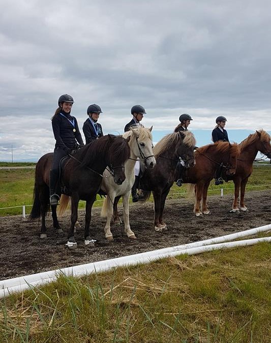 Verðlaunarhafar á Unglingalandsmóti 2018