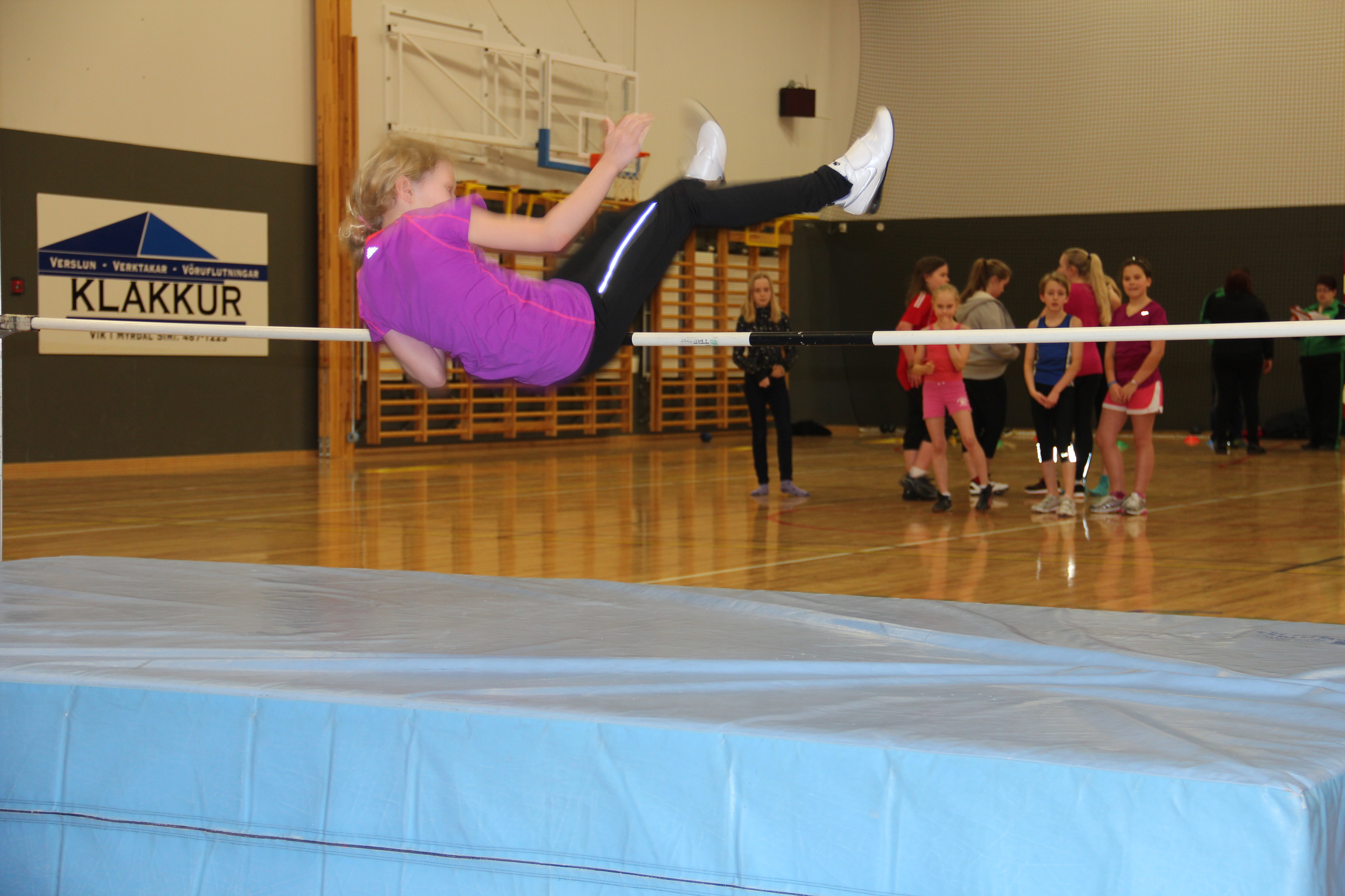 Frjálsíþróttamót USVS innanhúss á Klaustri 9.mars