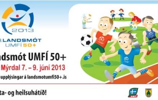 Almenningshlaup á Landsmóti 50+ í Vík