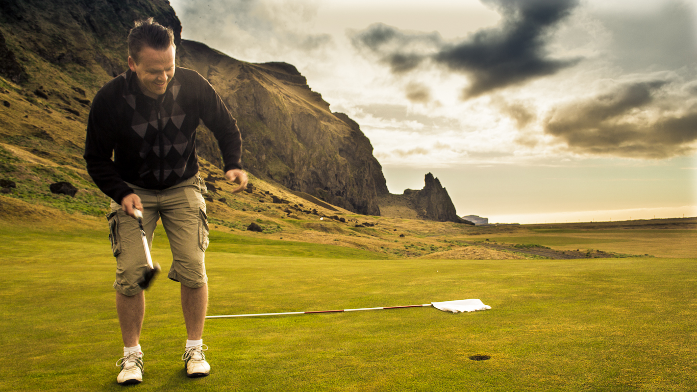 Púttkeppni meðal vinsælustu keppnisgreina á 50+