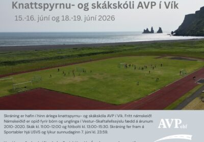 Skráning hafin í knattspyrnu- og skákskóla AVP
