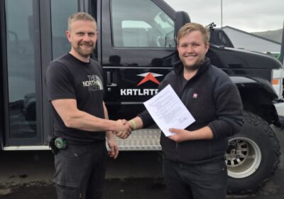 Samstarfssamningur undirritaður – USVS og Katlatrack