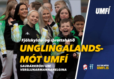 Skráningu á Unglingalandsmót lýkur á sunnudaginn