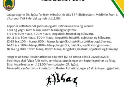 Héraðsmót USVS 29. ágúst