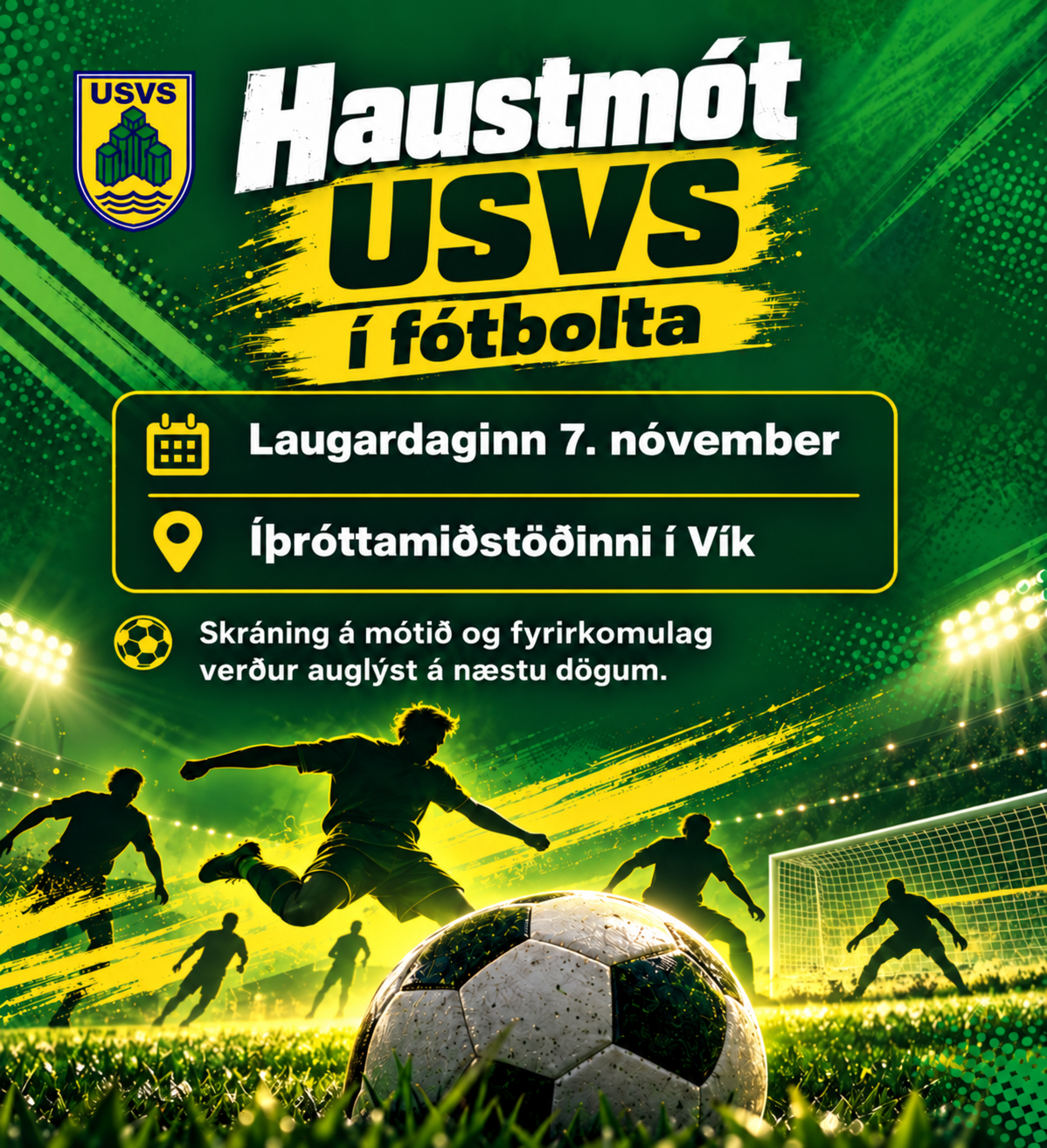 Haustmót USVS í fótbolta 7. nóvember